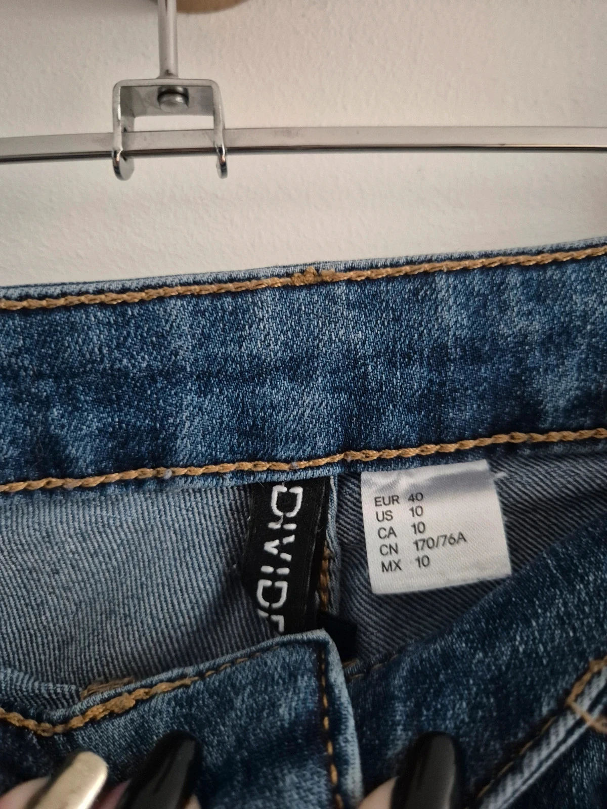 Jeans slim H&M bleu foncé L 40 – photo 5